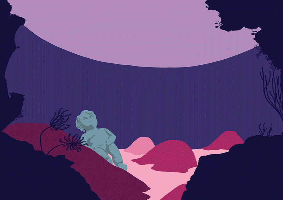 étapes de création illustration affiche