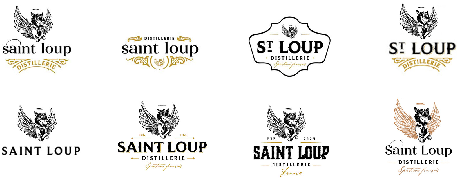 recherche composition de logo et typo